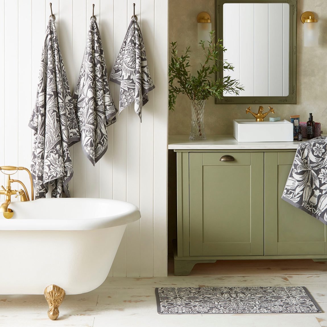 William Morris At Home Sunflower Towel Iron