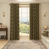 HOUSE Llewelyn-Bowen Sunny Side Up Printed Made To Measure Curtains Midnight