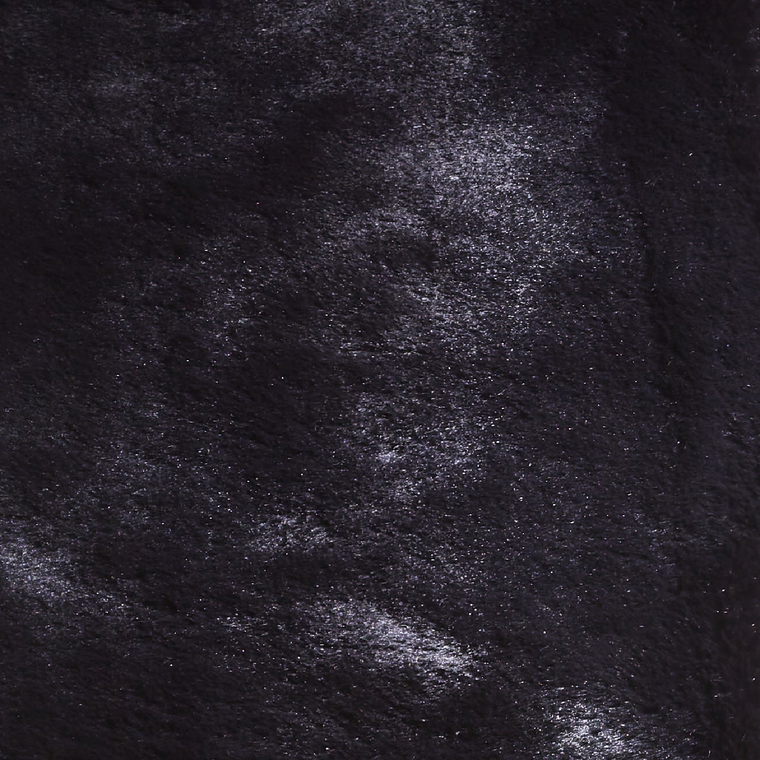 Super Teddy Single Faux Sheepskin 60cm x 90cm Rug Black
