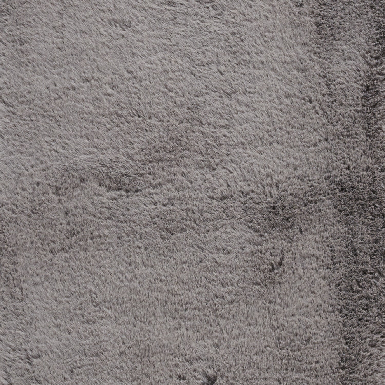 Super Teddy Double Faux Sheepskin 60cm x 180cm Rug Grey
