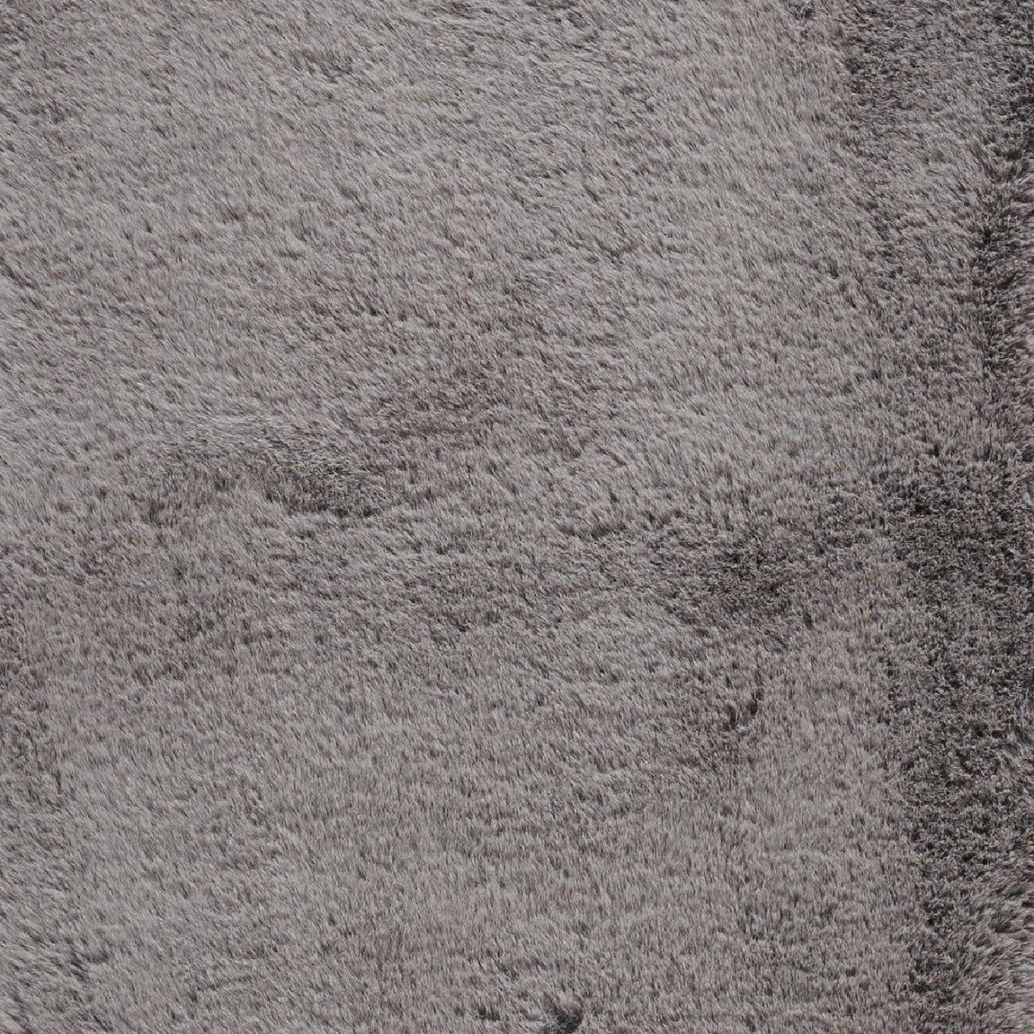 Super Teddy Double Faux Sheepskin 60cm x 180cm Rug Grey