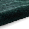 Super Teddy Single Faux Sheepskin 60cm x 90cm Rug Jewel Green