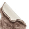 Super Teddy Single Faux Sheepskin 60cm x 90cm Rug Mink