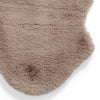 Super Teddy Single Faux Sheepskin 60cm x 90cm Rug Mink