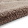 Super Teddy Single Faux Sheepskin 60cm x 90cm Rug Mink