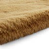 Super Teddy Double Faux Sheepskin 60cm x 180cm Rug Mustard