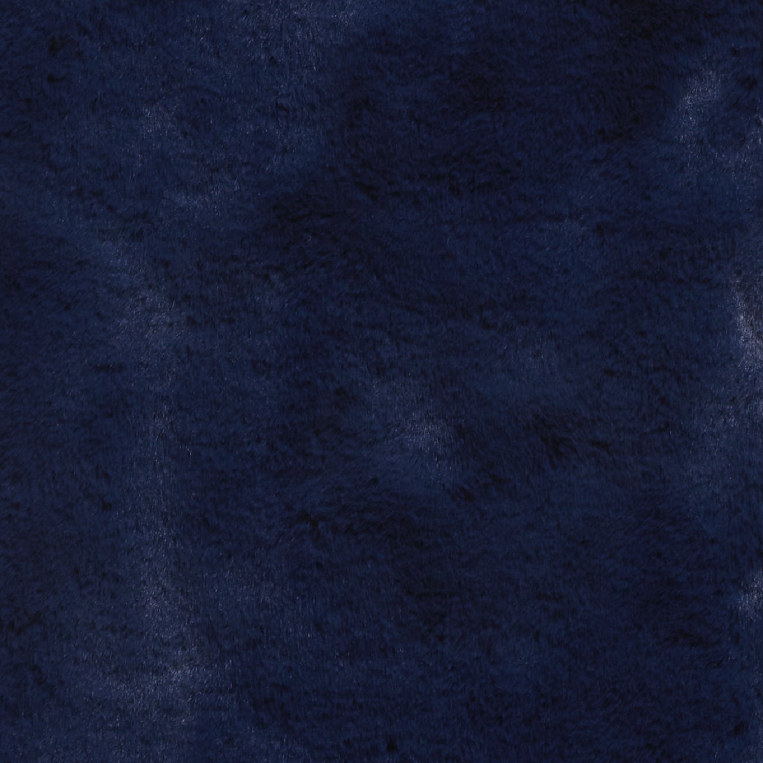 Super Teddy Double Faux Sheepskin 60cm x 180cm Rug Navy