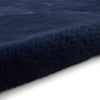 Super Teddy Double Faux Sheepskin 60cm x 180cm Rug Navy