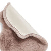 Super Teddy Double Faux Sheepskin 60cm x 180cm Rug Rose