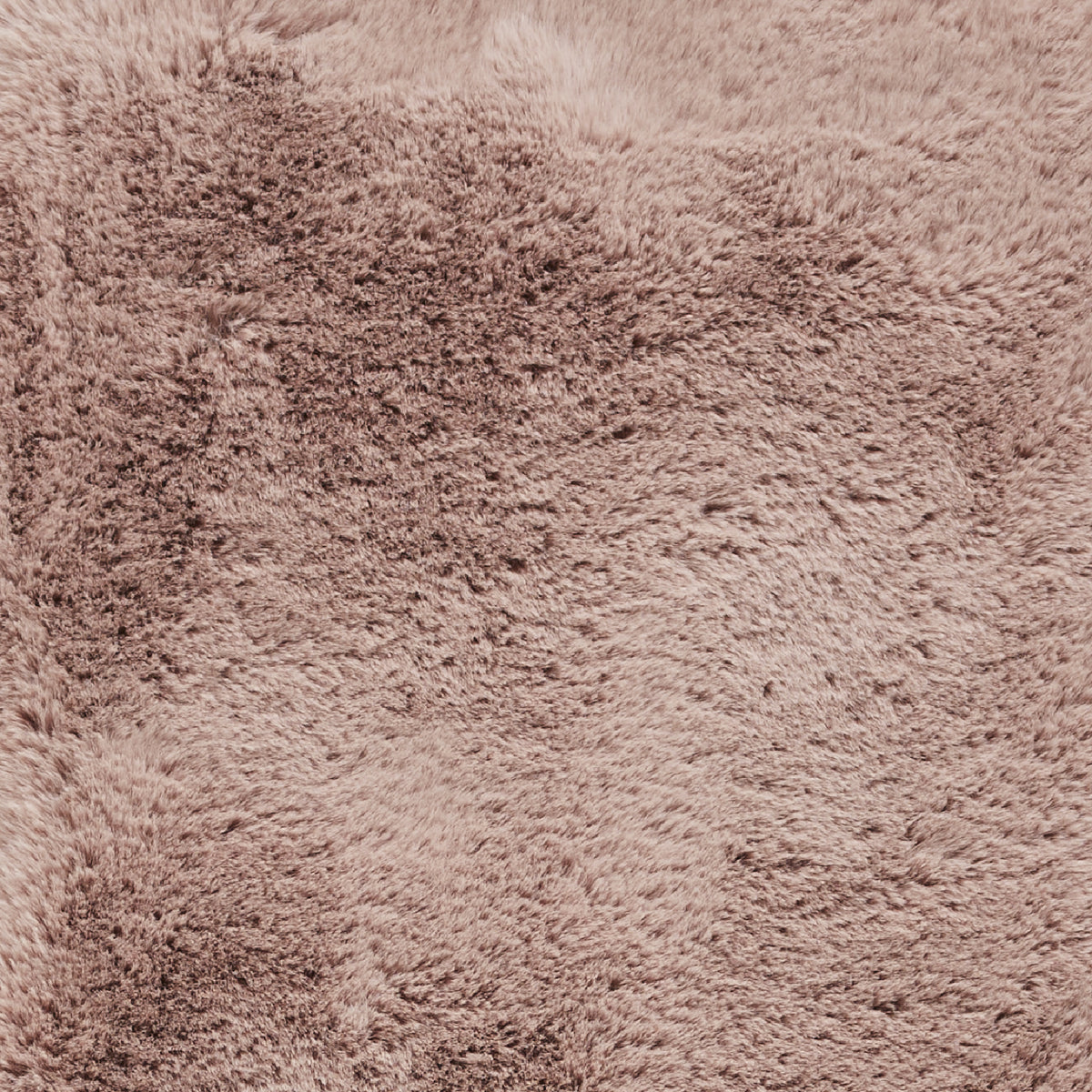 Super Teddy Double Faux Sheepskin 60cm x 180cm Rug Rose