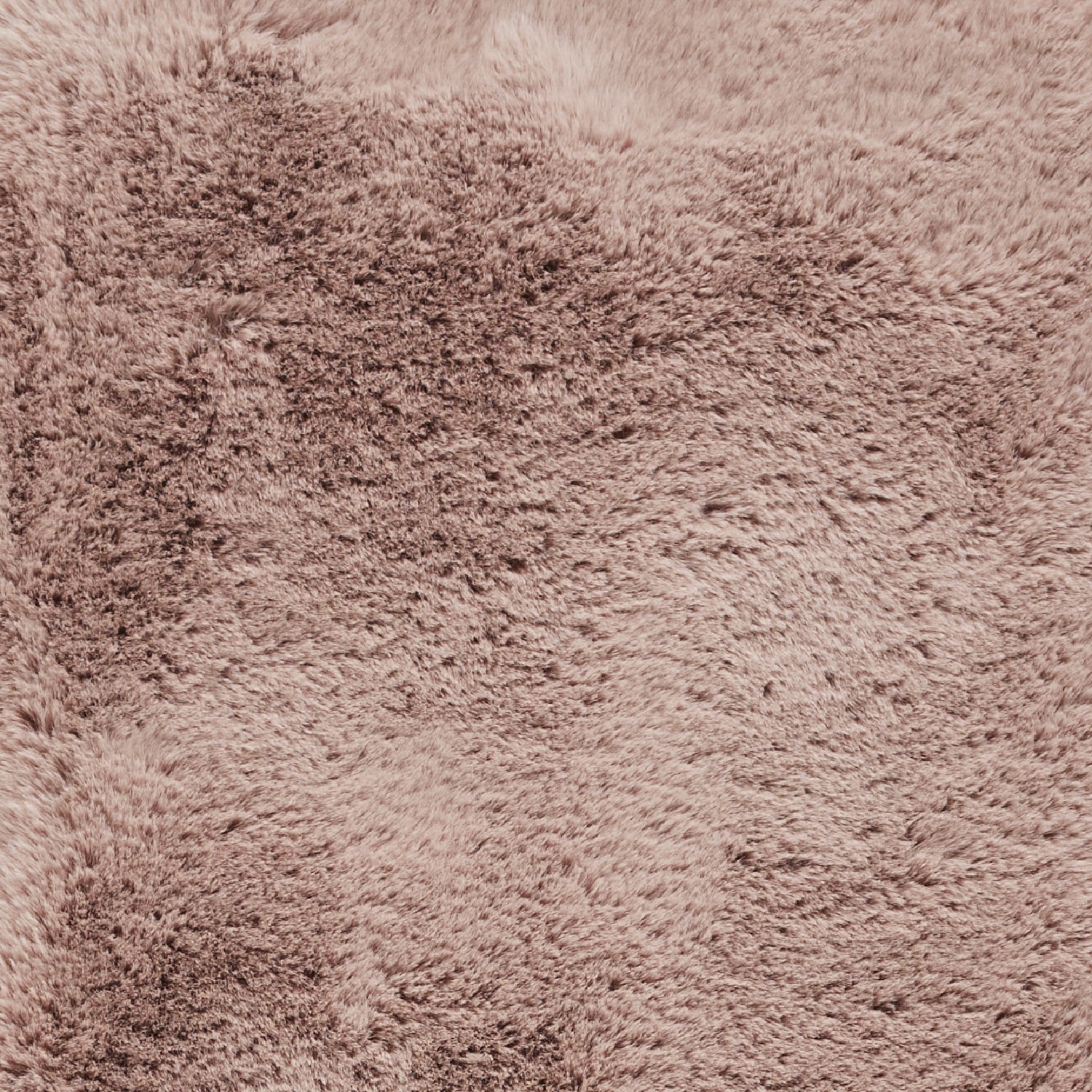 Super Teddy Single Faux Sheepskin 60cm x 90cm Rug Rose