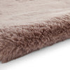 Super Teddy Double Faux Sheepskin 60cm x 180cm Rug Rose