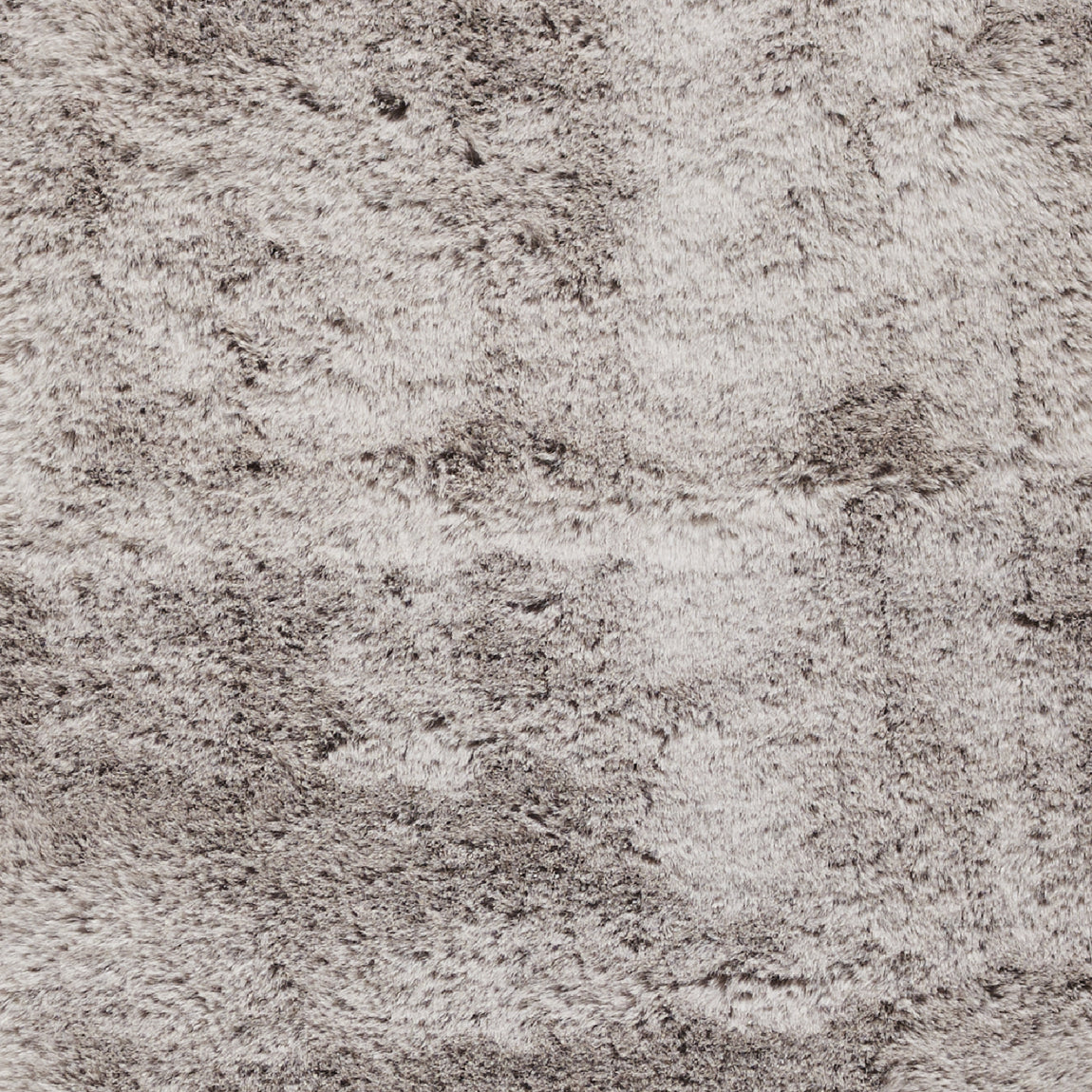 Super Teddy Double Faux Sheepskin 60cm x 180cm Rug Silver