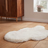 Super Teddy Single Sheepskin - 60cm x 90cm Shaggy Rug Ivory