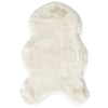 Super Teddy Single Sheepskin - 60cm x 90cm Shaggy Rug Ivory