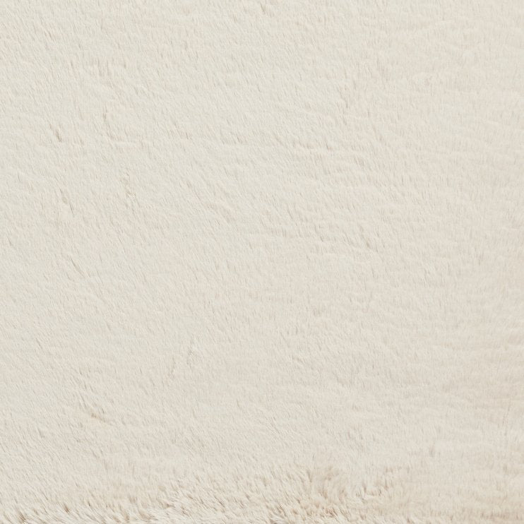 Super Teddy Plain Shaggy Rug Beige