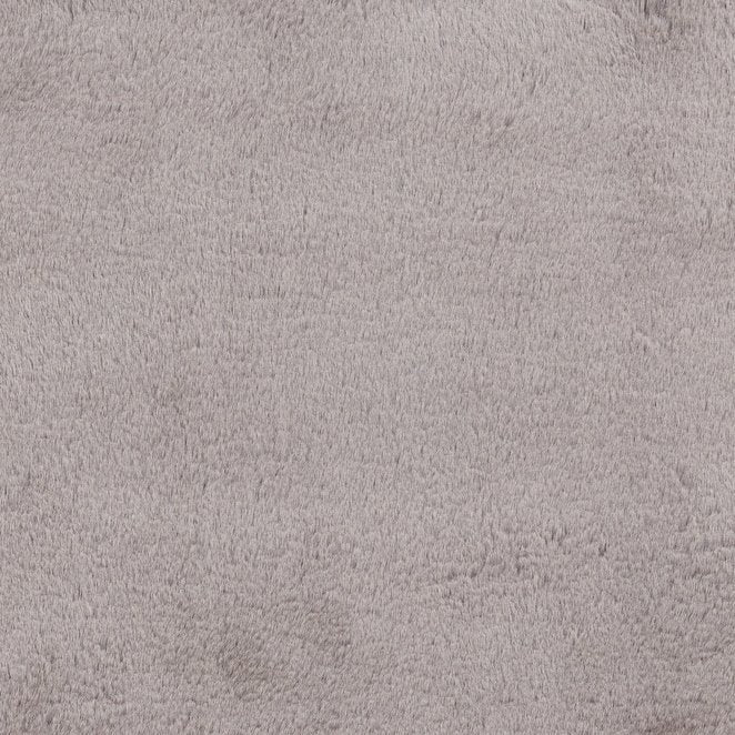 Super Teddy Plain Shaggy Rug Grey