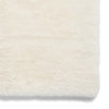 Super Teddy Plain Shaggy Rug Ivory