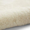 Super Teddy Plain Shaggy Rug Ivory