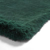 Super Teddy Plain Shaggy Rug Jewel Green