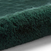 Super Teddy Plain Shaggy Rug Jewel Green
