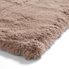 Super Teddy Plain Shaggy Rug Mink