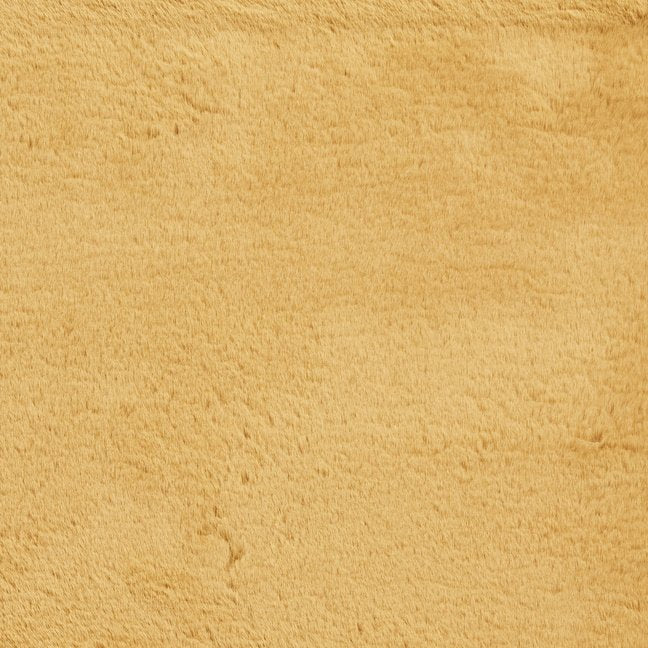 Super Teddy Plain Shaggy Rug Mustard