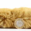 Super Teddy Plain Shaggy Rug Mustard