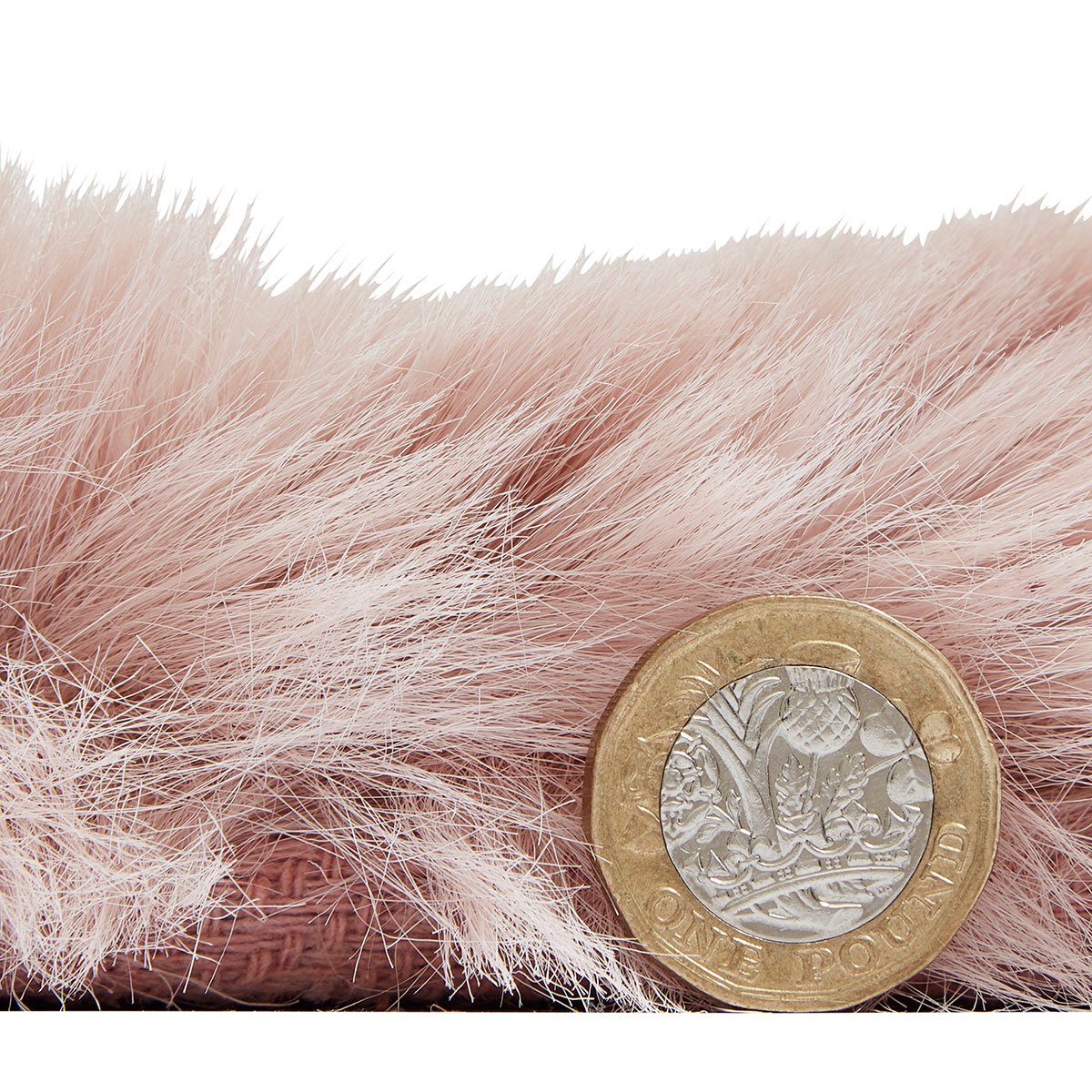 Super Teddy Plain Shaggy Rug Rose