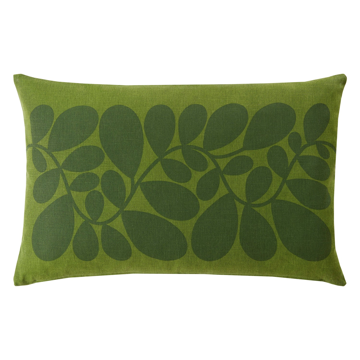 Orla Kiely Sycamore Stripe 40cm x 60cm Filled Cushion Dill Green