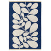 Orla Kiely Sycamore Stripe Towel Dusk Blue