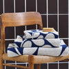 Orla Kiely Sycamore Stripe Towel Dusk Blue