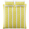 Orla Kiely Sycamore Stripe Duvet Cover Bedding Set Yellow