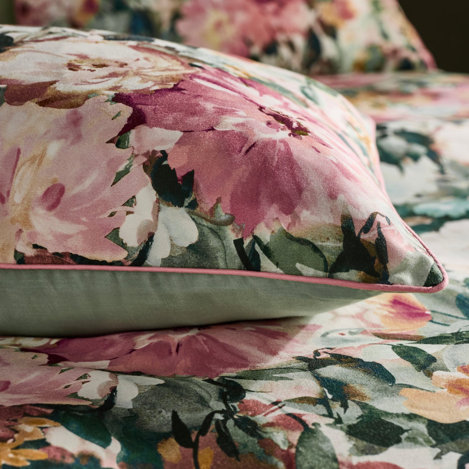Clarke & Clarke Tahiti Duvet Cover Bedding Set Spring