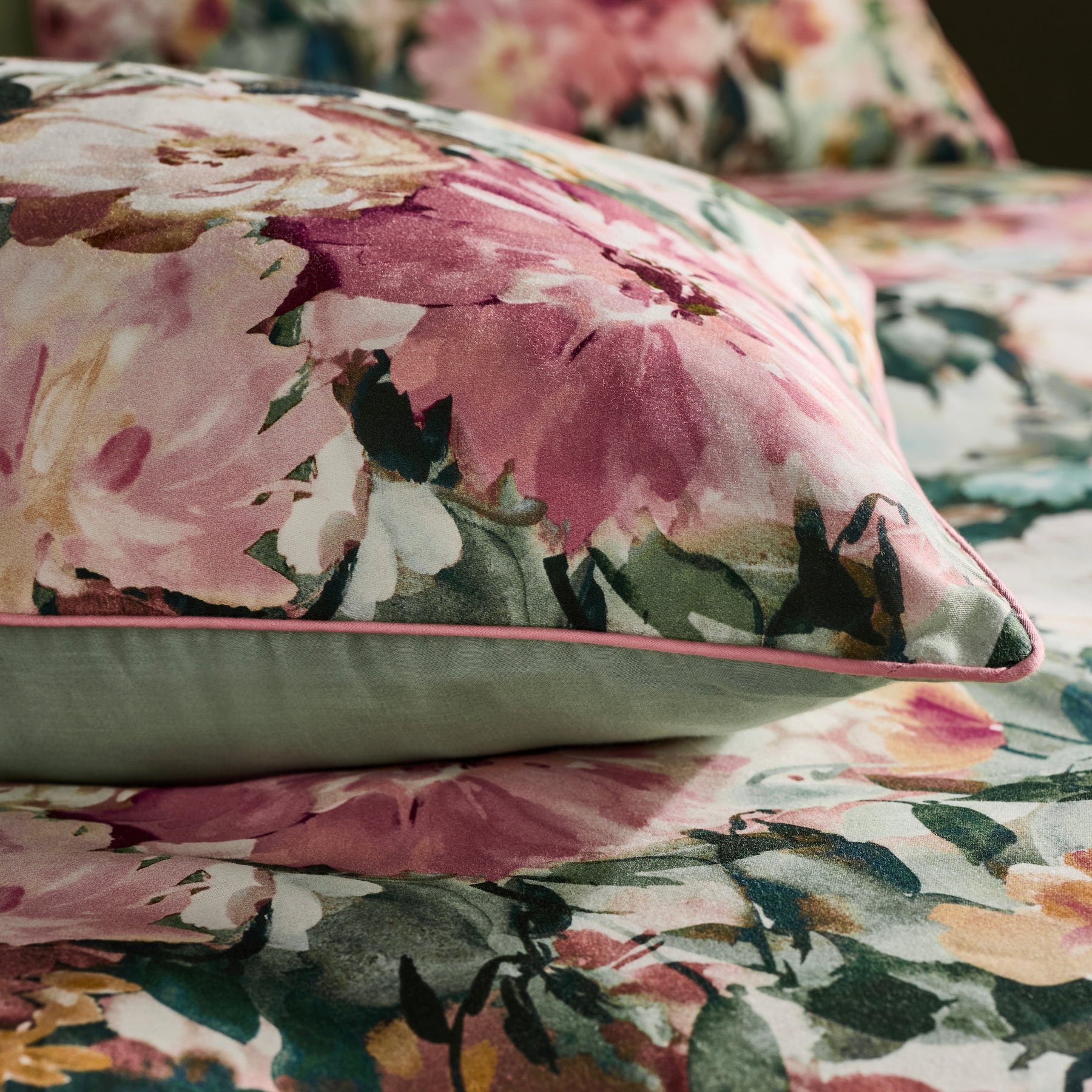 Clarke & Clarke Tahiti Duvet Cover Bedding Set Spring