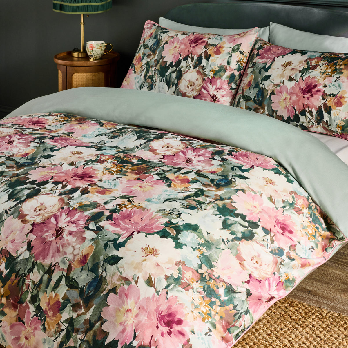 Clarke & Clarke Tahiti Duvet Cover Bedding Set Spring