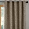 Curtina Talon Jacquard Ready Made Eyelet Curtains Natural