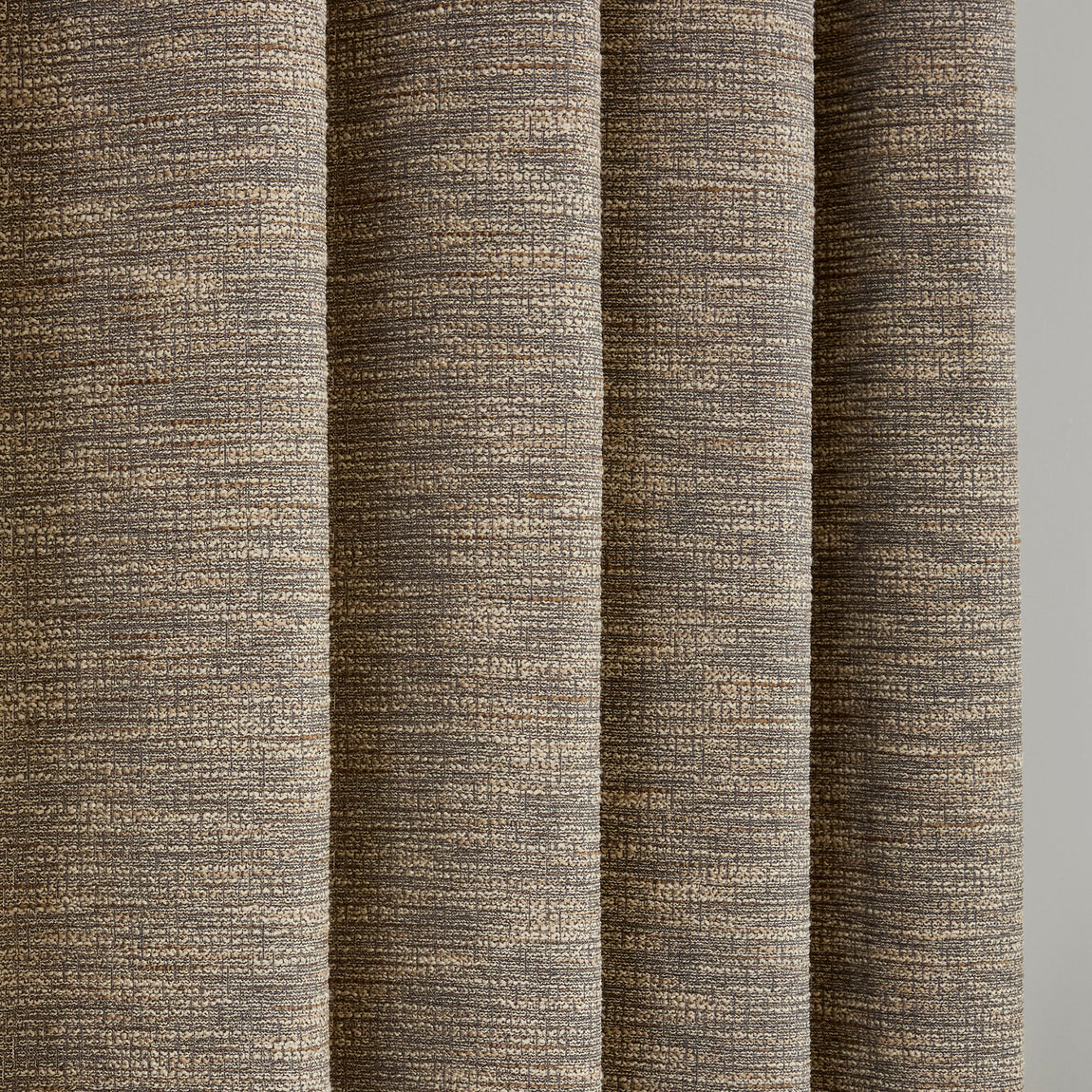 Curtina Talon Jacquard Ready Made Eyelet Curtains Natural