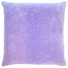 furn. Tanda Velvet 50cm x 50cm Filled Cushion Lemon Lilac