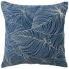 Voyage Maison Taro Embroidered Velvet Feather Filled Cushion 50cm x 50cm Bluebell