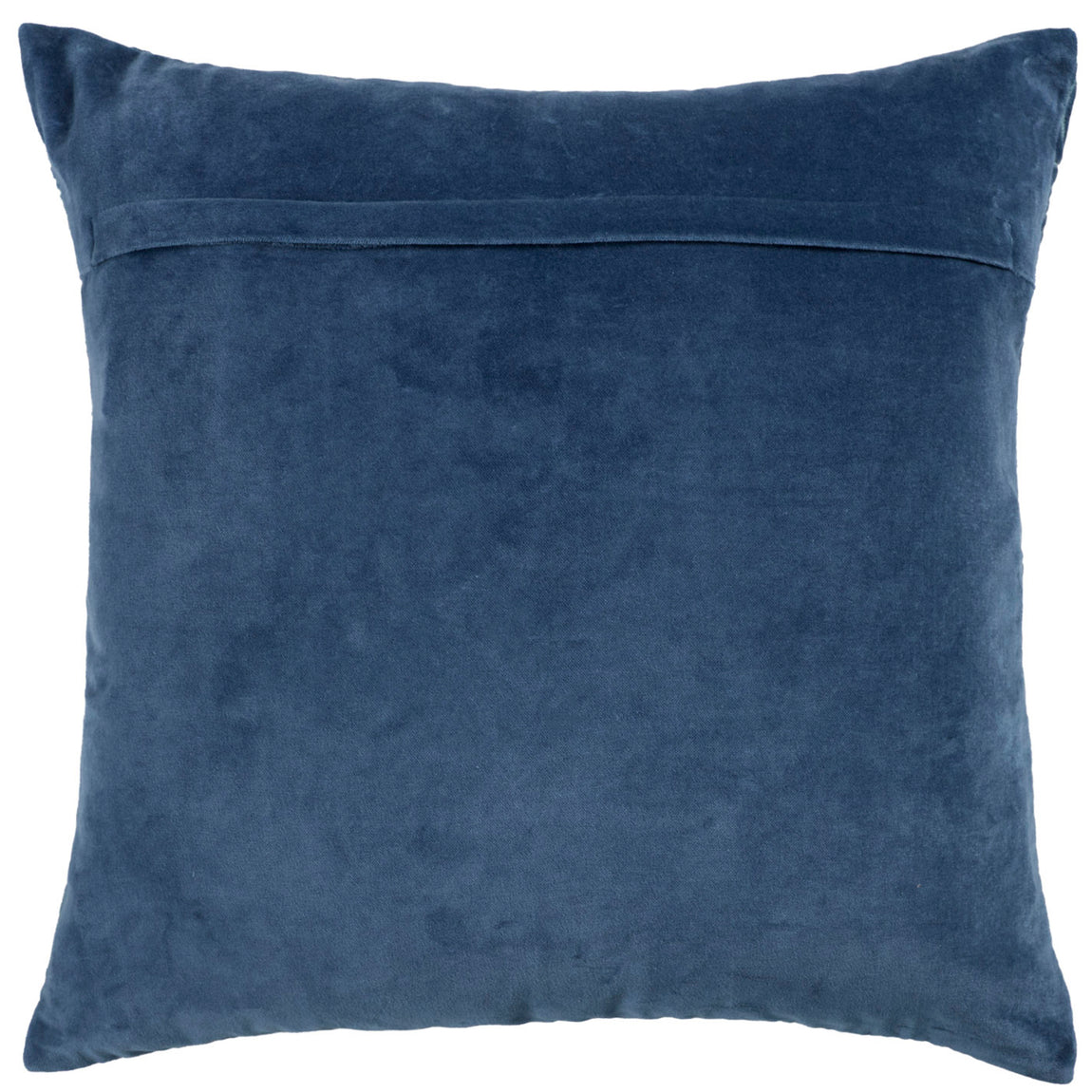 Voyage Maison Taro Embroidered Velvet Feather Filled Cushion 50cm x 50cm Bluebell