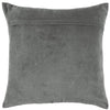 Voyage Maison Taro Embroidered Velvet Feather Filled Cushion 50cm x 50cm Steel
