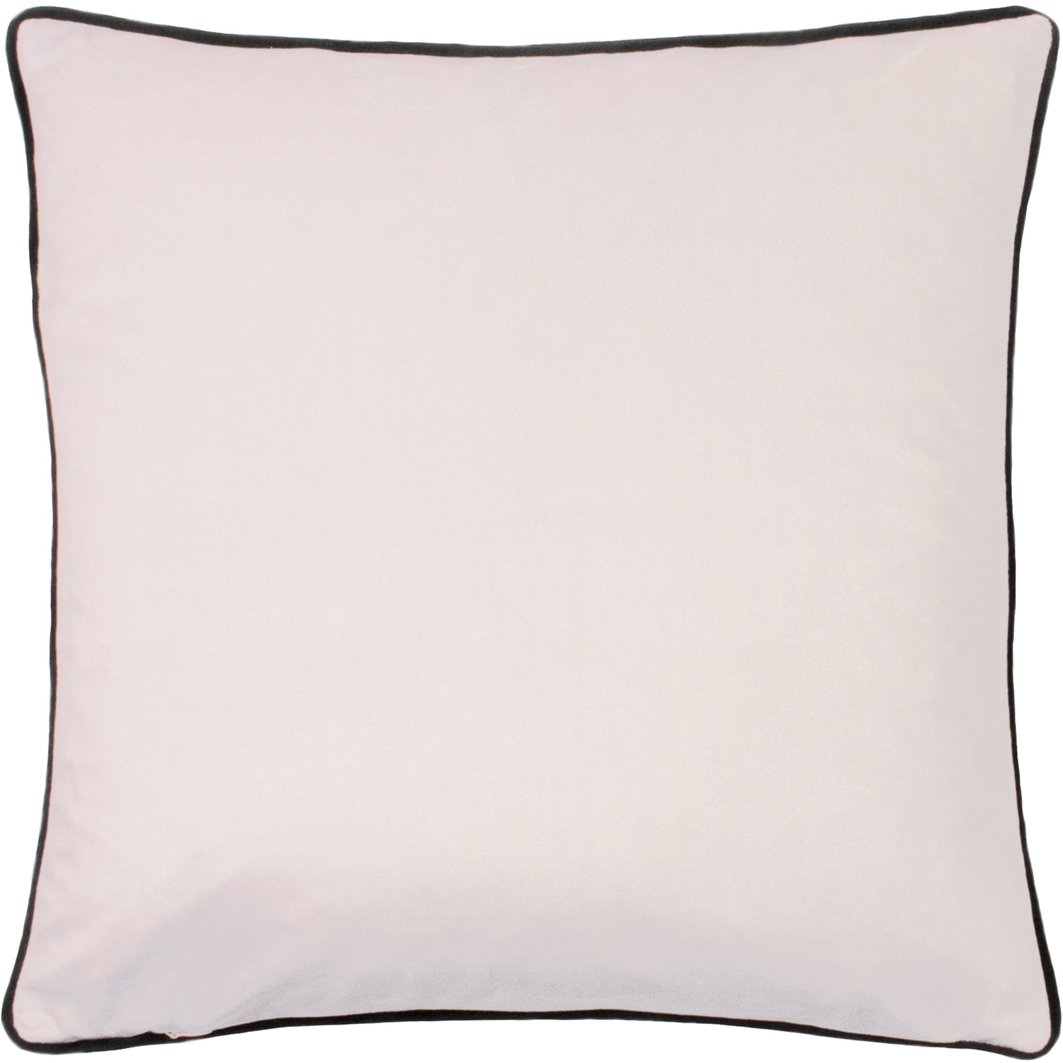 Tropical Cheetah Velvet Piped Filled Cushion 45cm x 45cm Blush