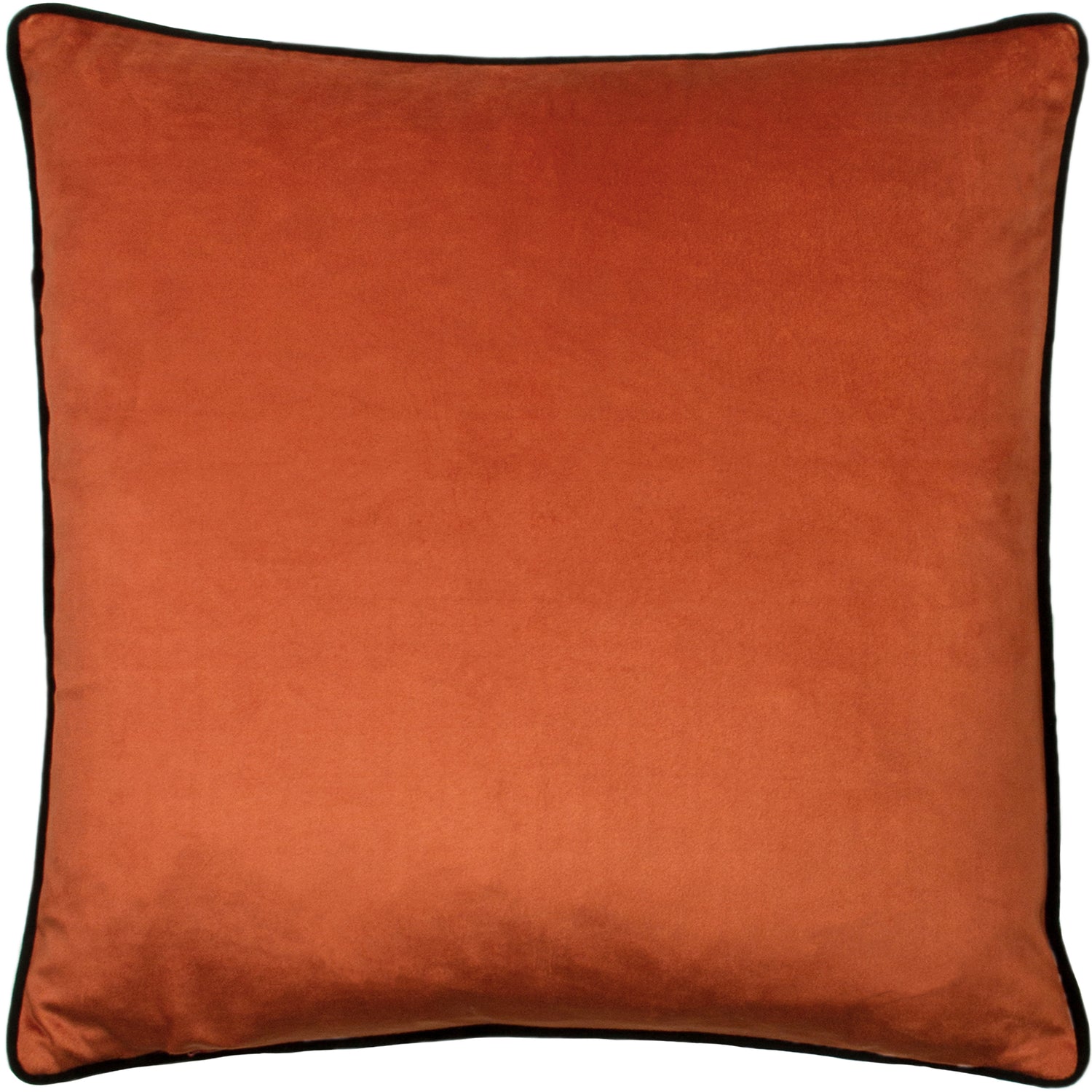 Tropical Cheetah Velvet Piped Filled Cushion 45cm x 45cm Teal