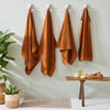 Textured Weave Towel Pecan