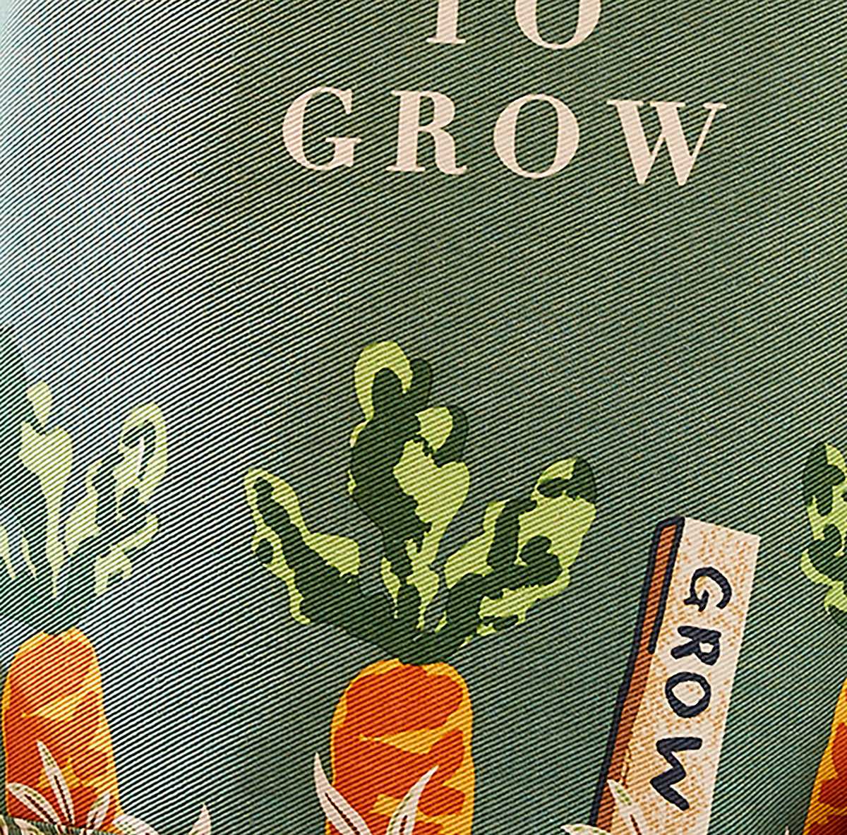Ulster Weavers Time to Grow Cotton Apron Green