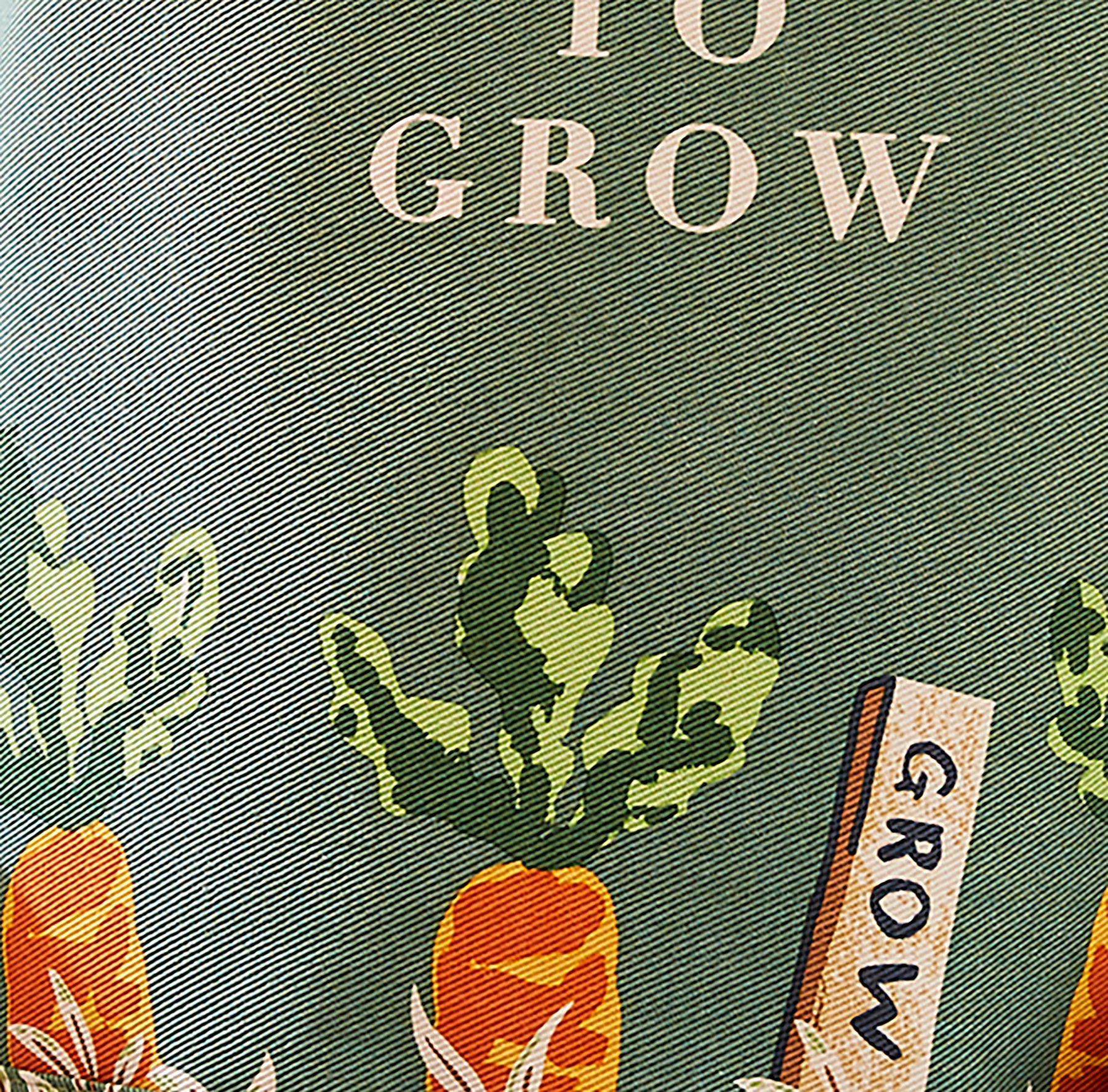 Ulster Weavers Time to Grow Cotton Apron Green