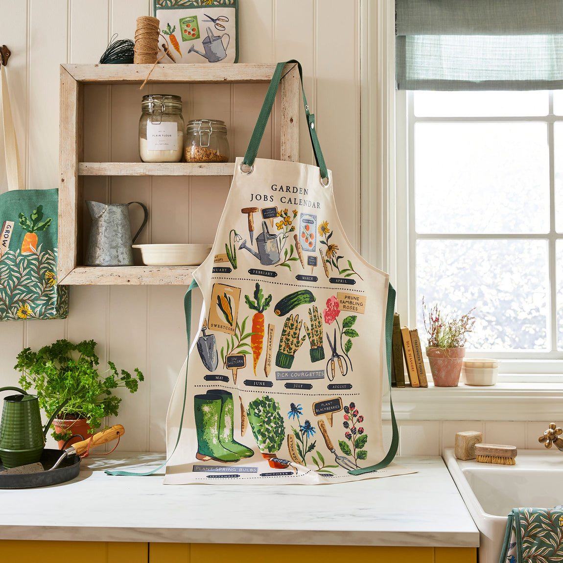 Ulster Weavers Time to Grow PVC Apron Green