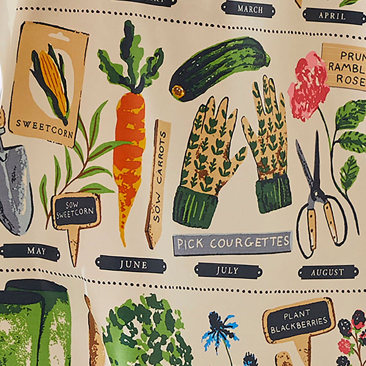 Ulster Weavers Time to Grow PVC Apron Green