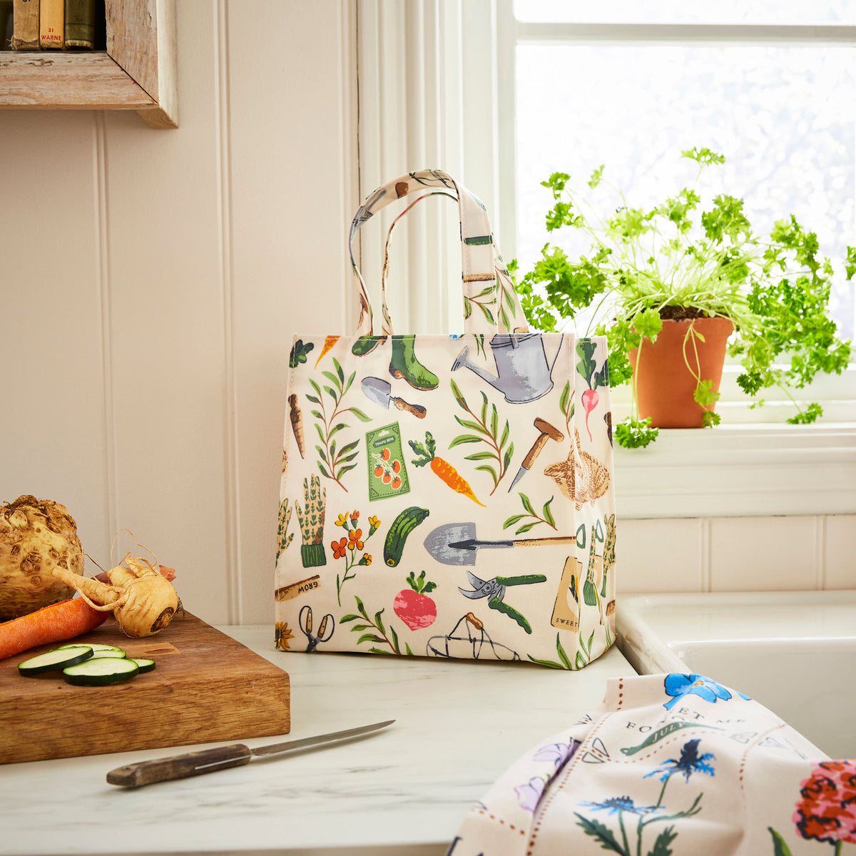Ulster Weavers Time to Grow PVC Bag Green